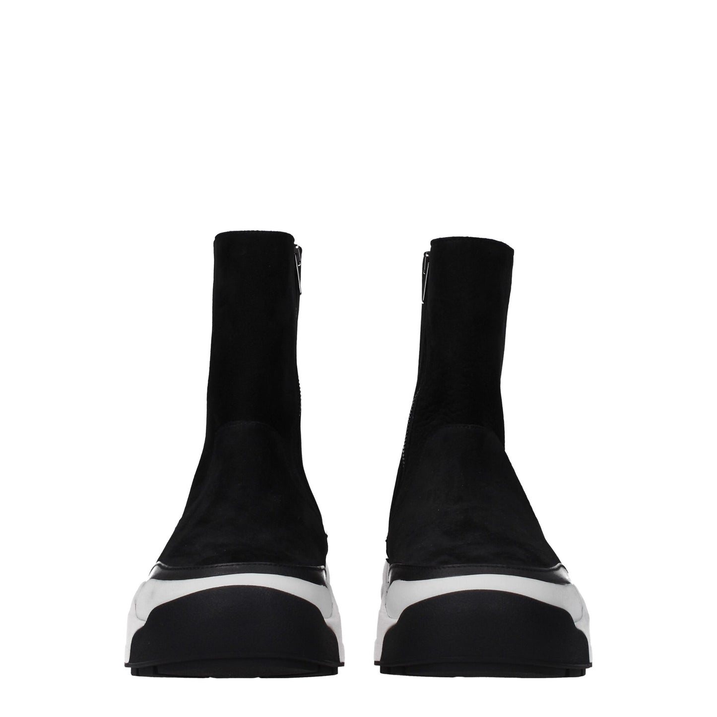 Kenzo Schwarze Lederstiefeletten