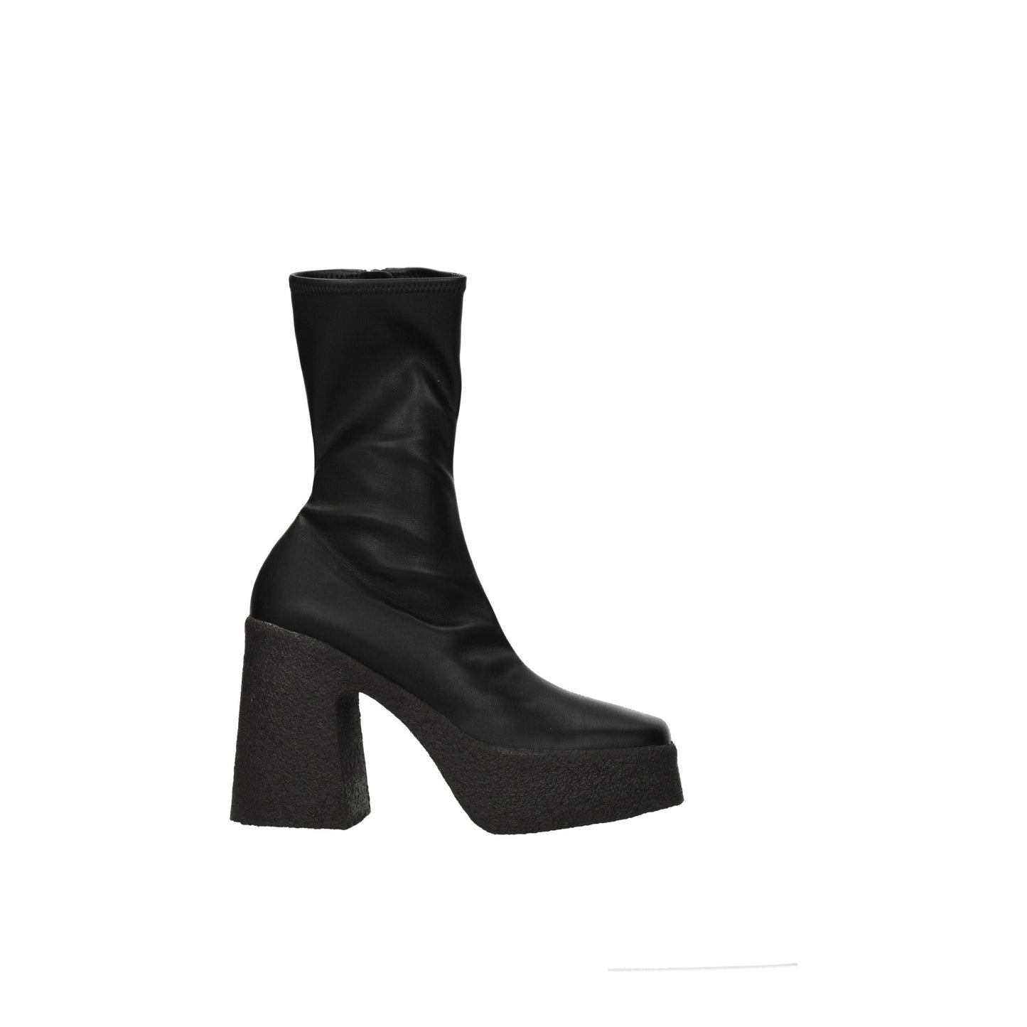 Stella McCartney Schwarze Lederstiefeletten