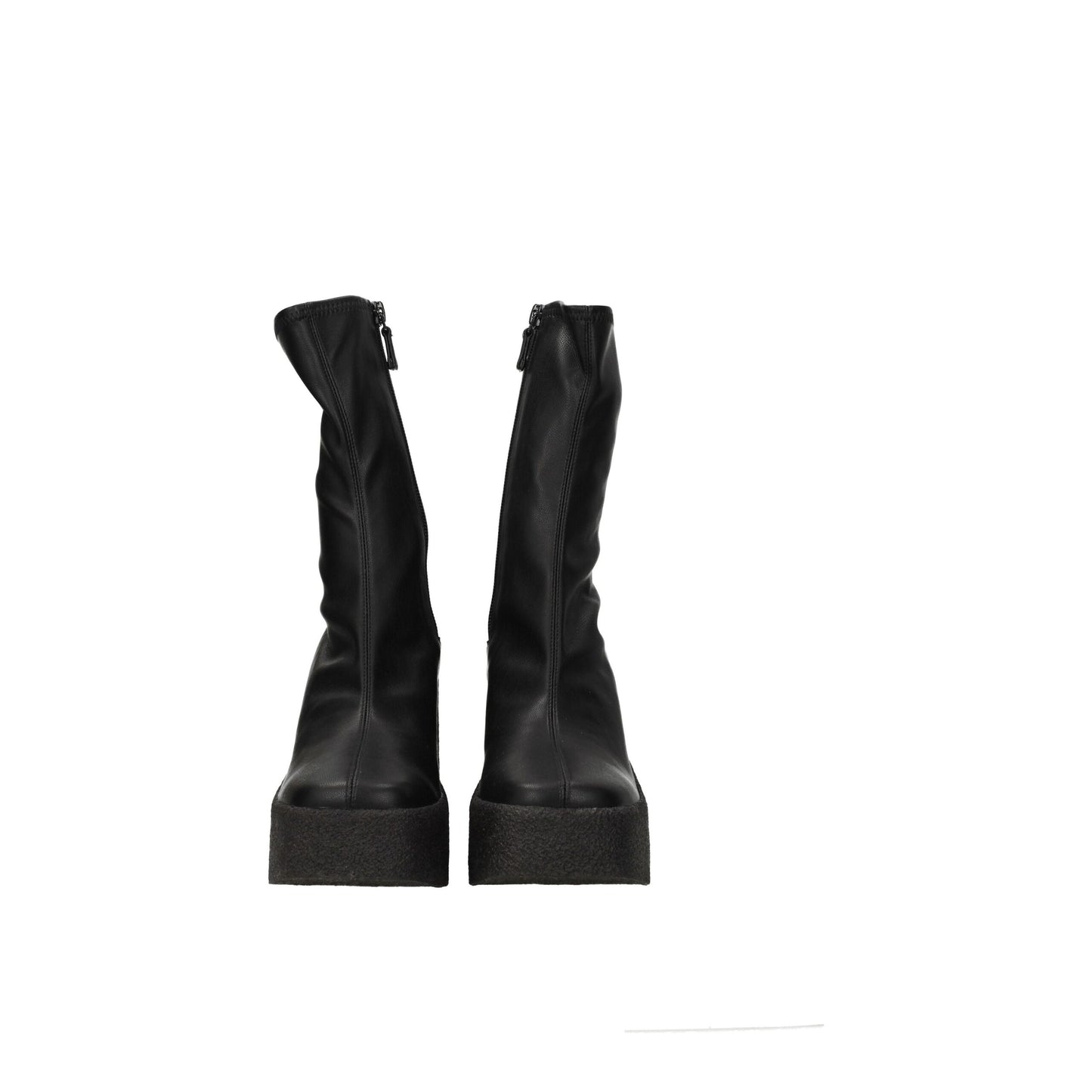 Stella McCartney Schwarze Lederstiefeletten