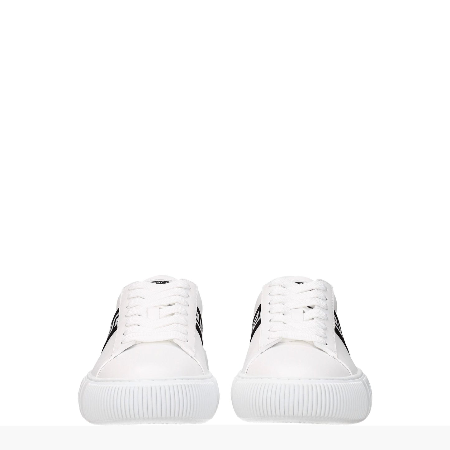 Versace Weiße Leder-Sneakers