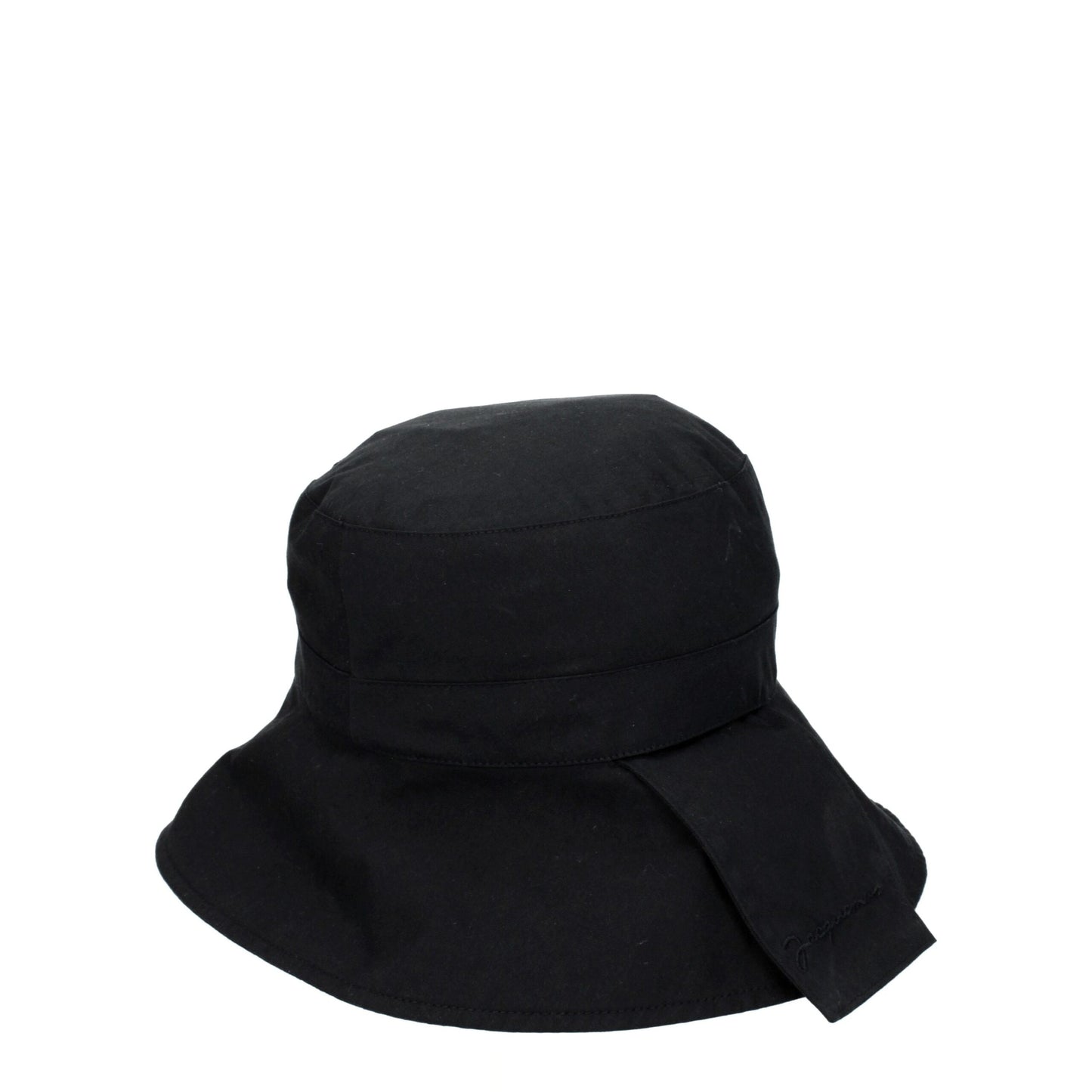 Jacquemus Schwarze Baumwoll-Eimerhüte