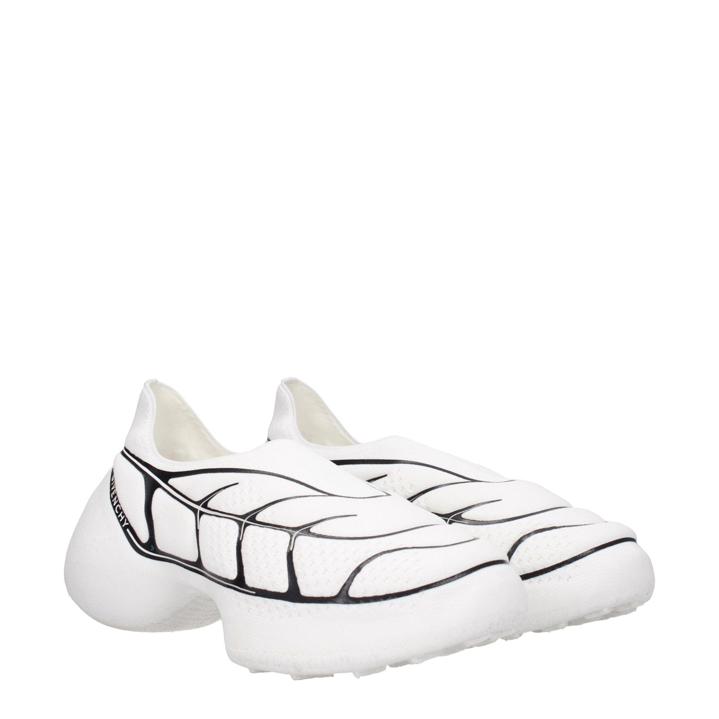 Givenchy Weiße Stoff-Low Tops