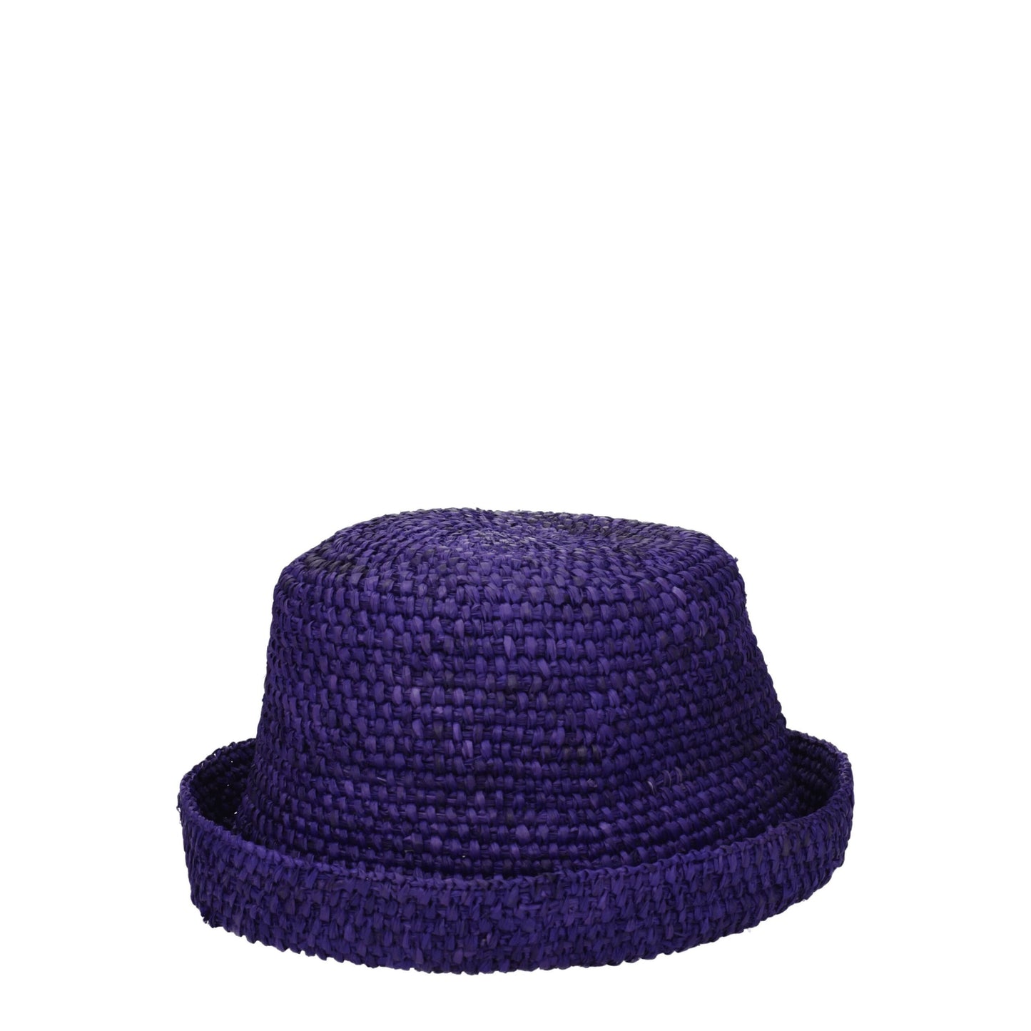 Jacquemus Lila Raffia Hüte