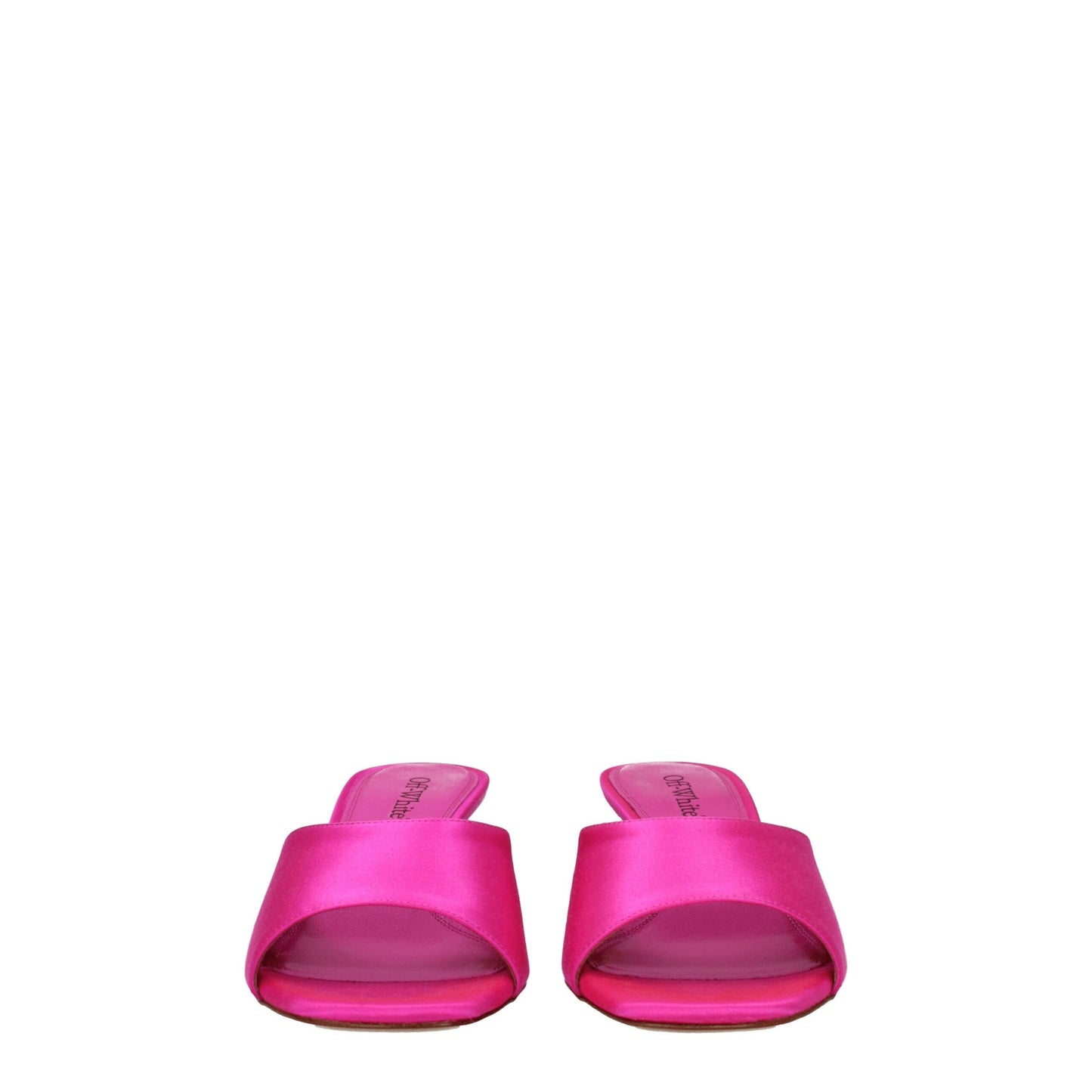 Off-White Rosa Satin Stiletto Heels Sandalen