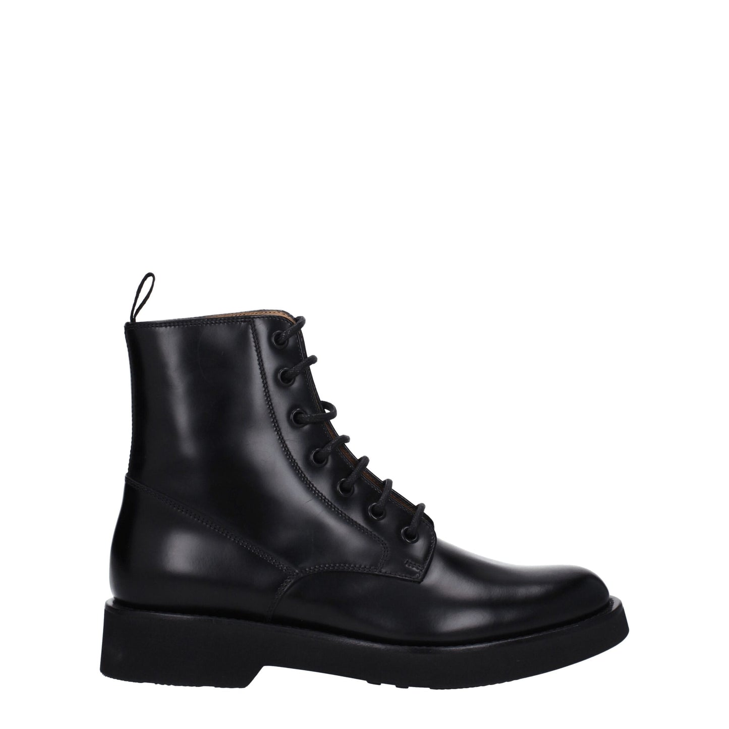 Church's Schwarze Lederstiefeletten