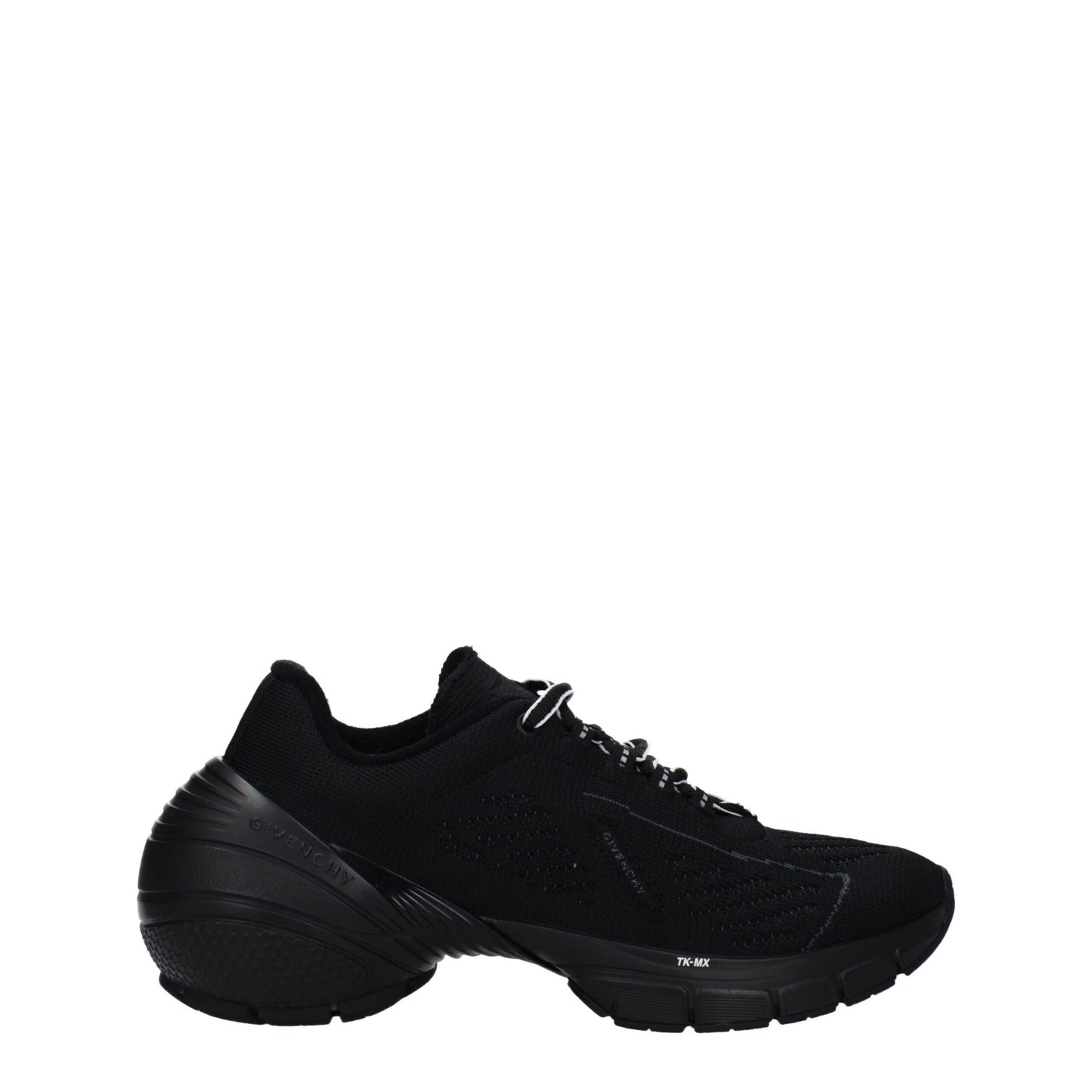 Givenchy Schwarzer Stoff Sportliche Turnschuhe