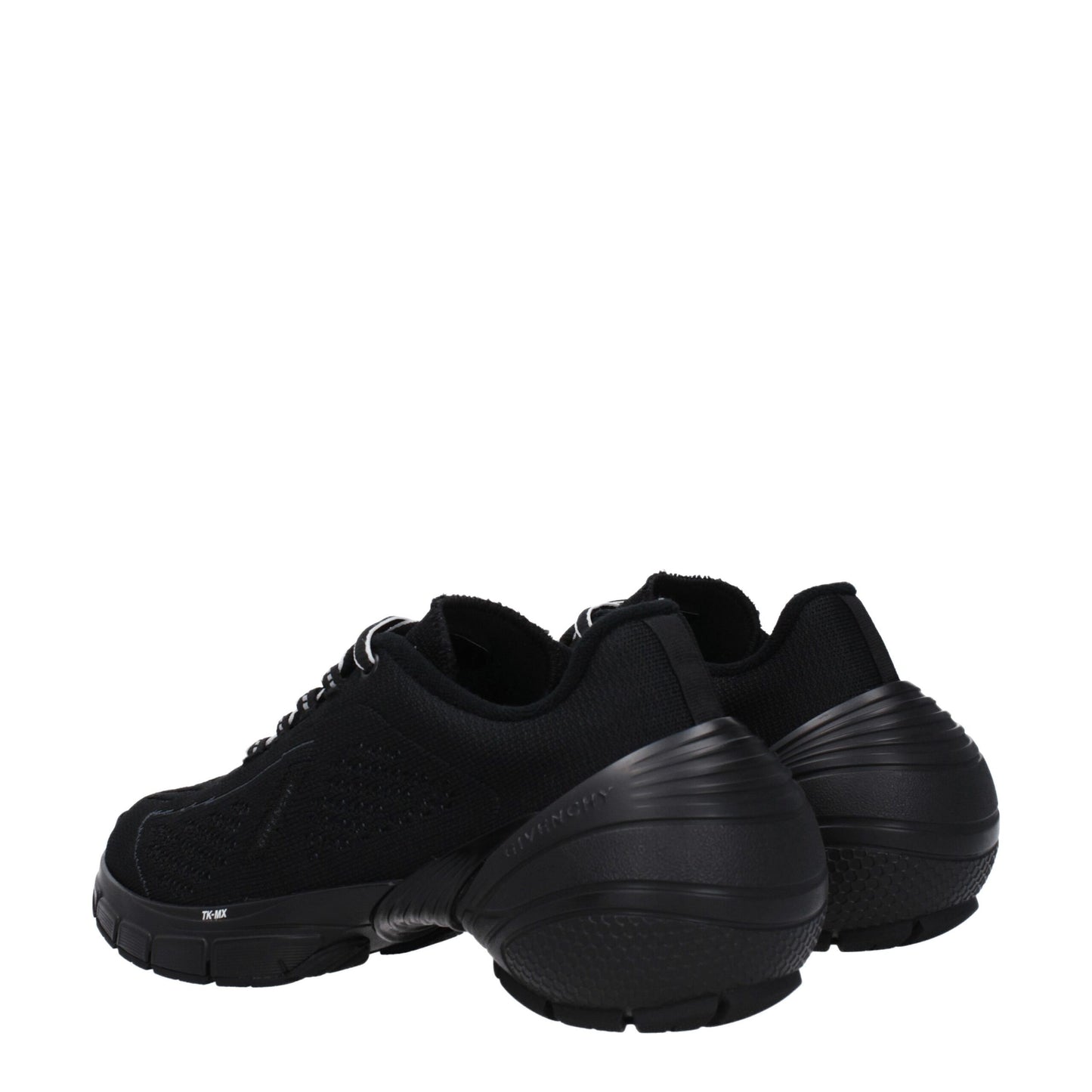 Givenchy Schwarzer Stoff Sportliche Turnschuhe