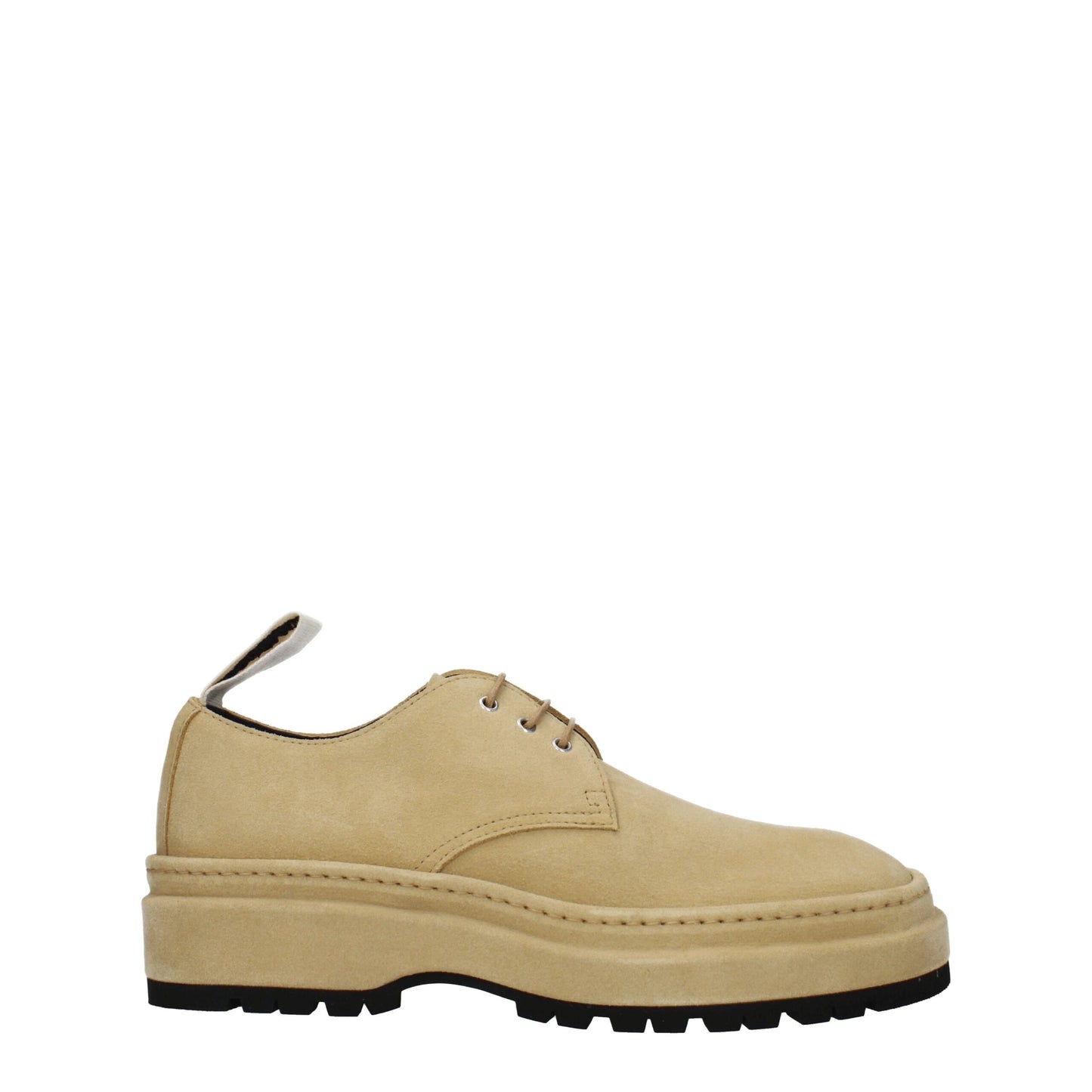 Jacquemus Beige Leder Oxfords und Derbies