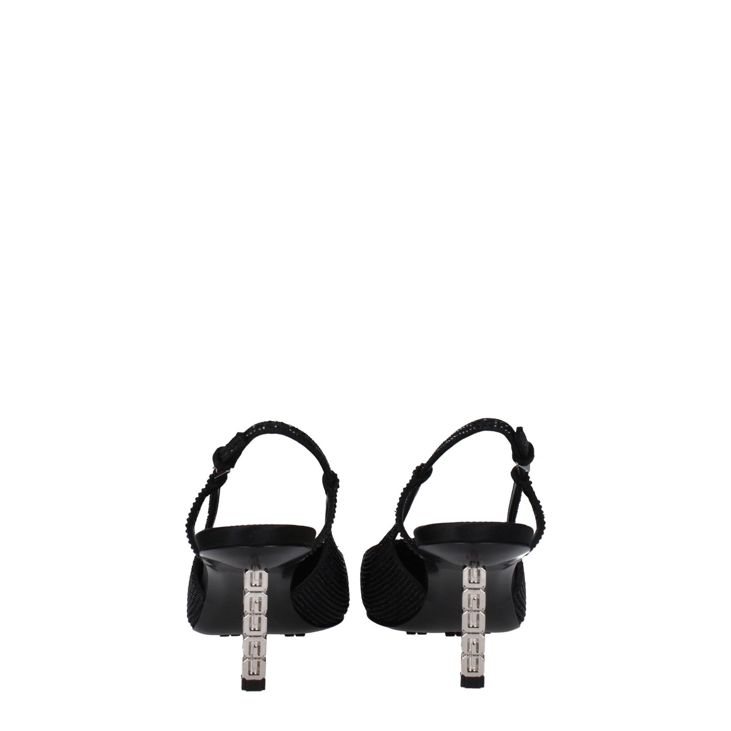 Givenchy Schwarze High Heel Pumps aus Stoff