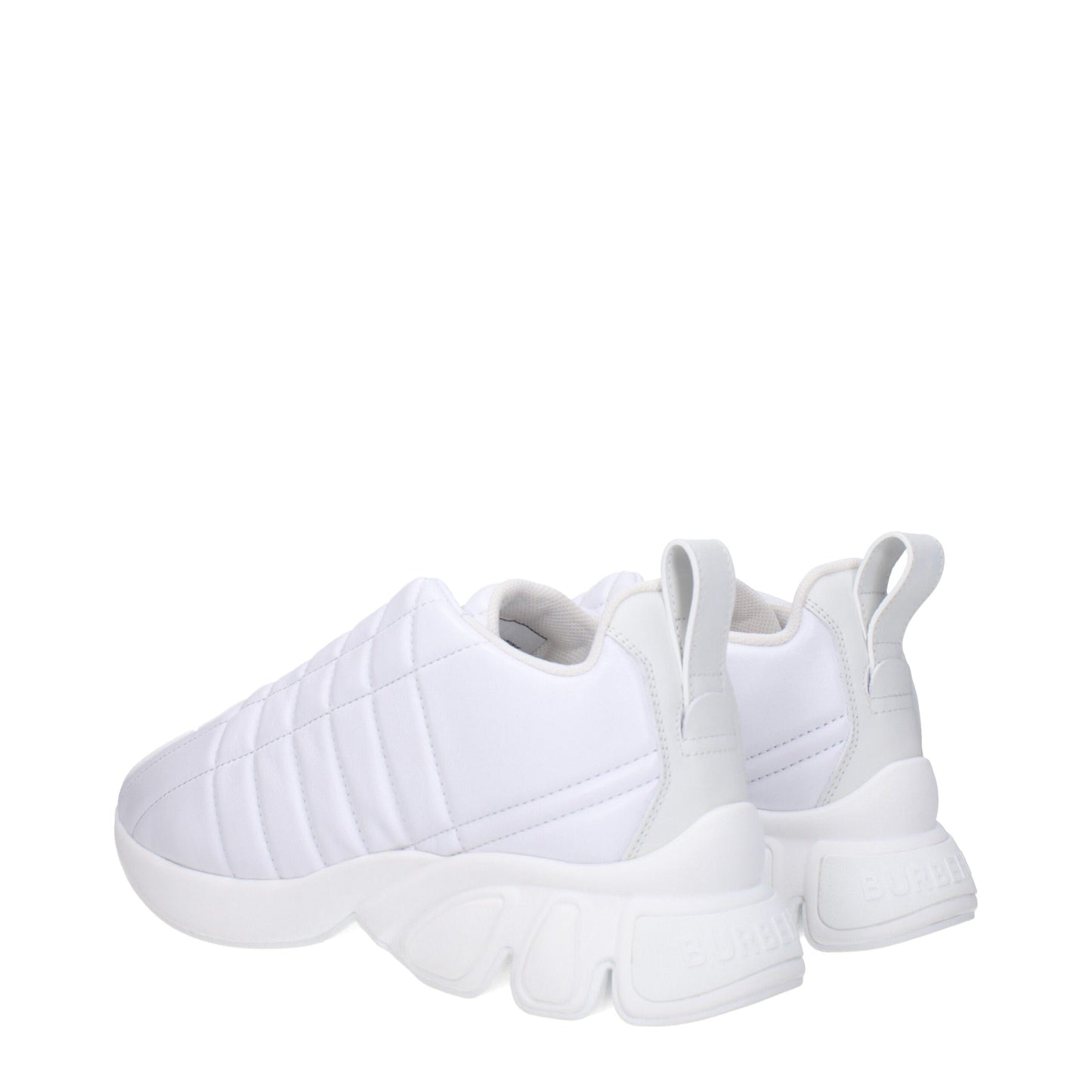 Burberry Weiße Leder-Sneakers