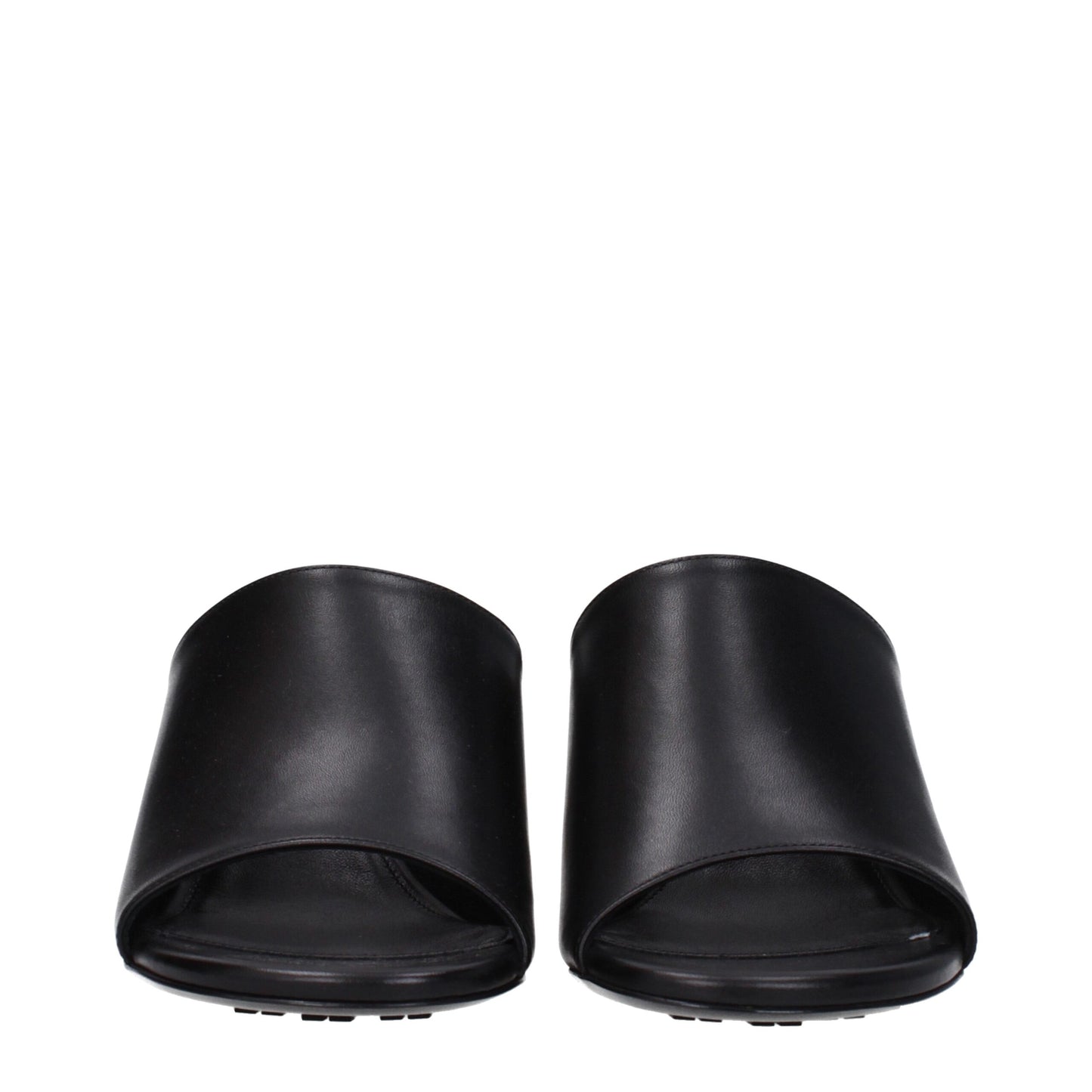 Givenchy Schwarze Leder Stiletto Heels Sandalen