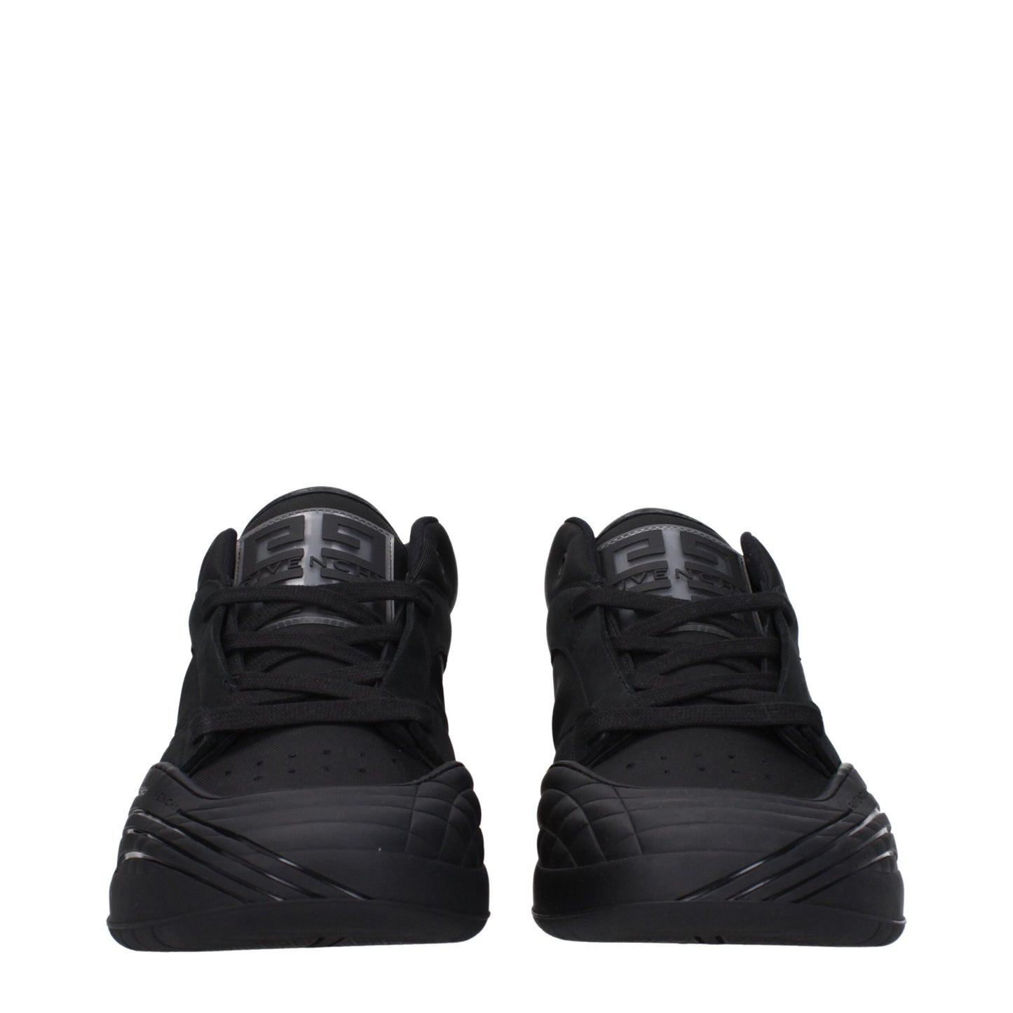 Givenchy Schwarzer Stoff Low Tops