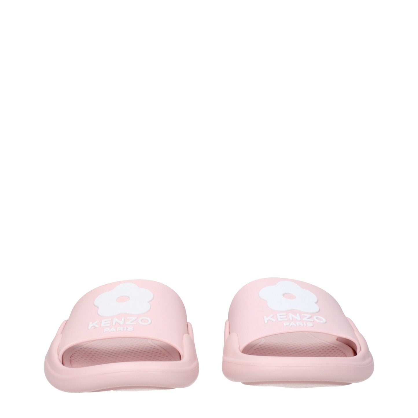 Kenzo Rosa Baumwollpantoffeln Sandalen