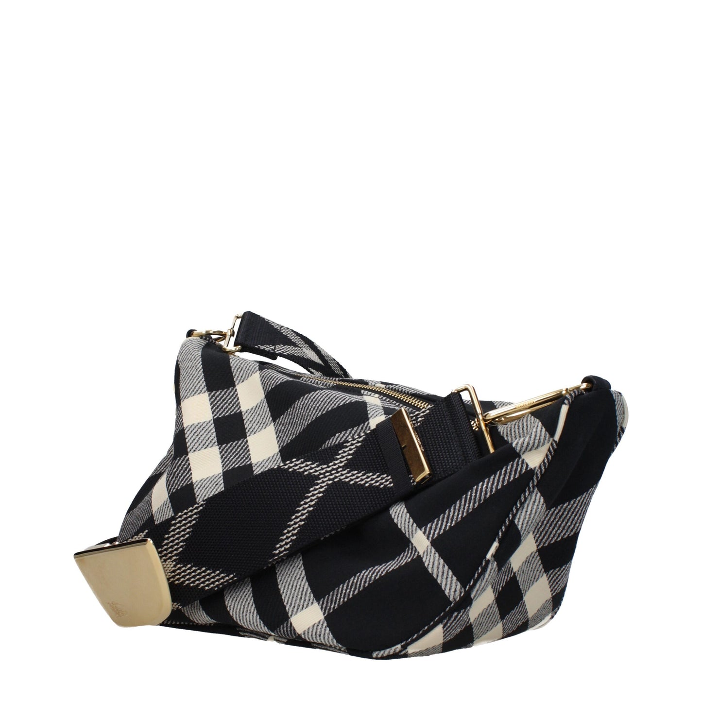 Burberry Schwarze Stoff-Crossbody-Taschen
