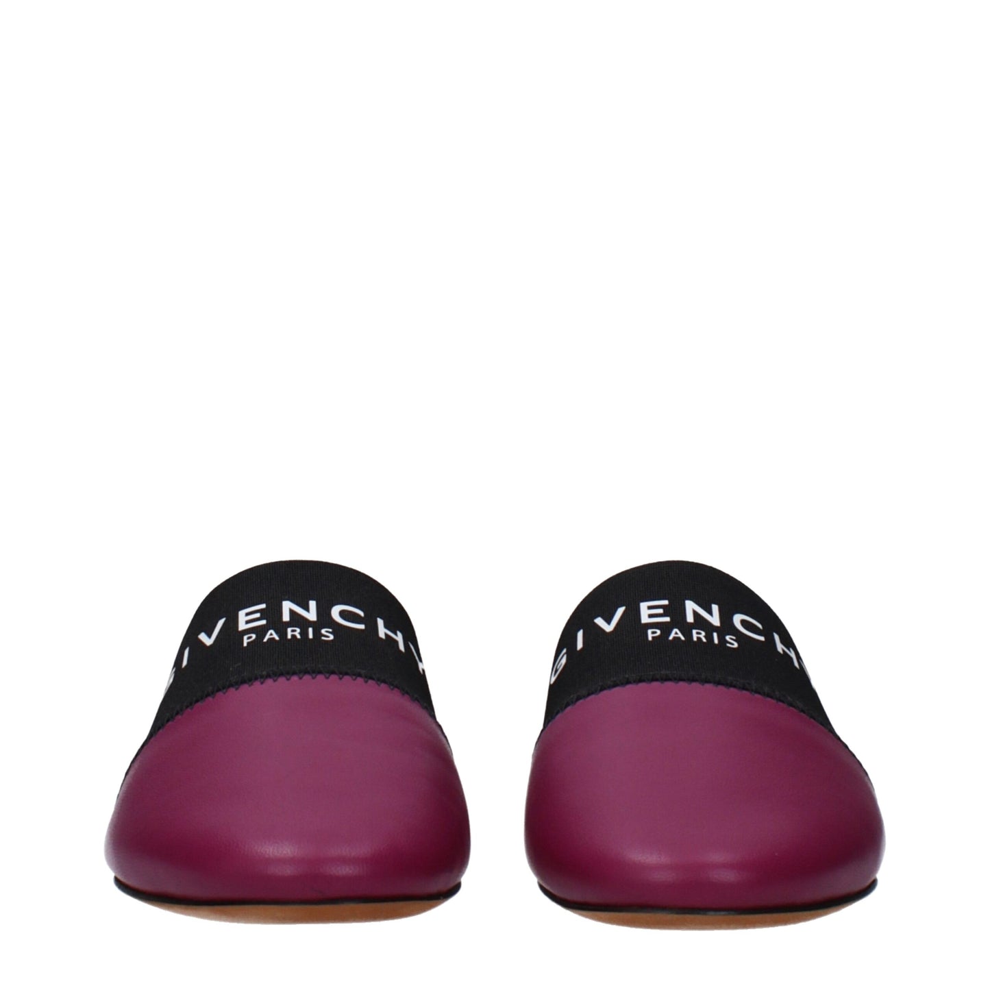 Givenchy Lila Leder Hausschuhe Sandalen