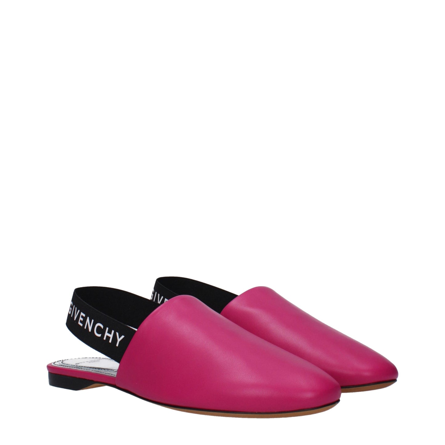 Givenchy Flache Sandalen aus rosa Leder