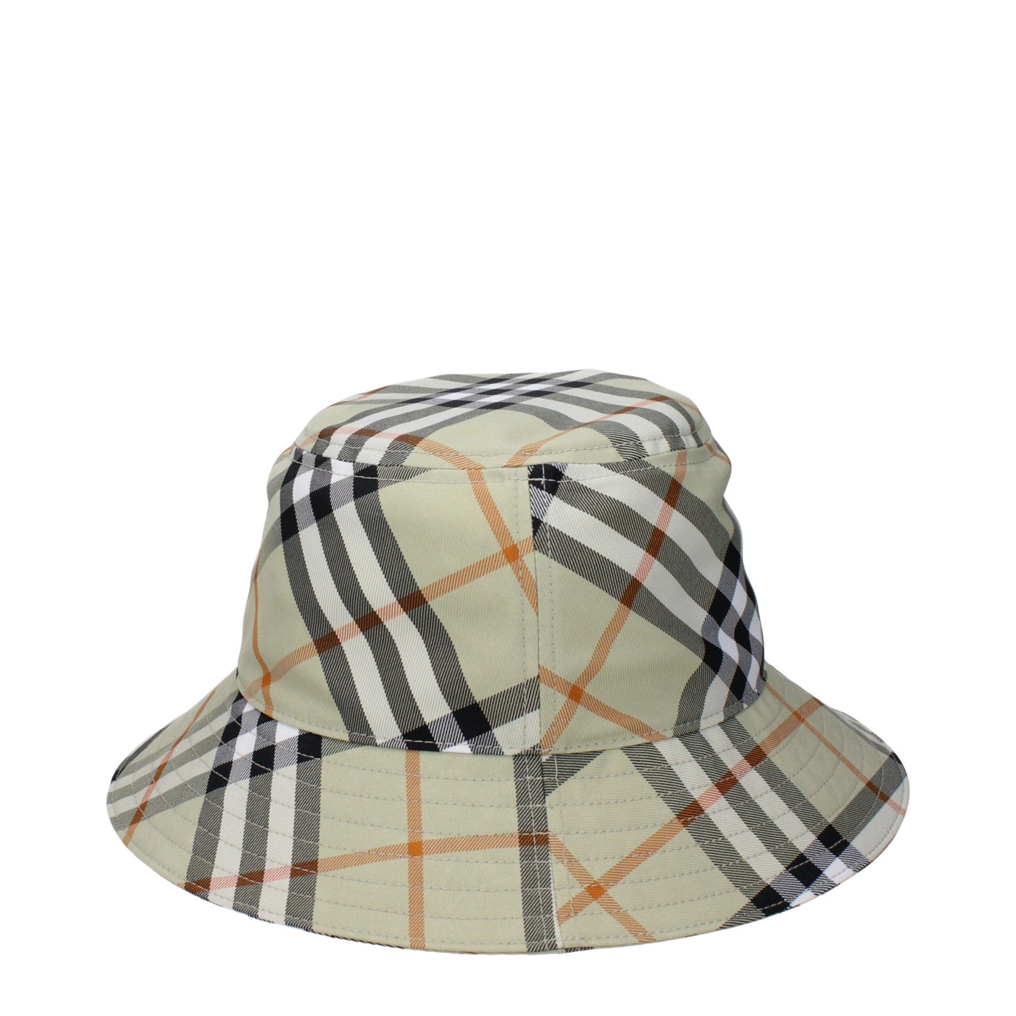 Burberry Eimerhüte aus grünem Stoff