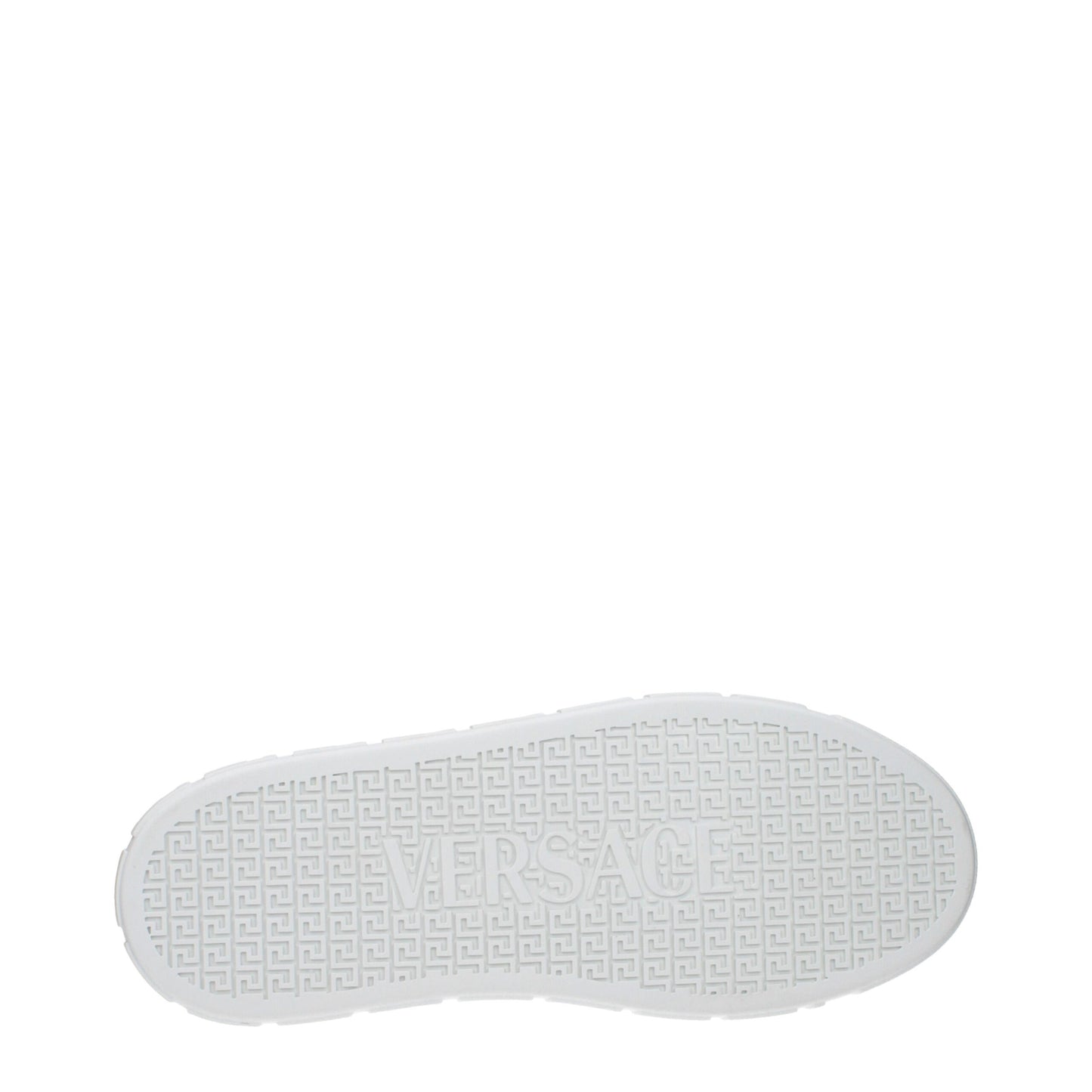 Versace Weiße Leder-Low Tops