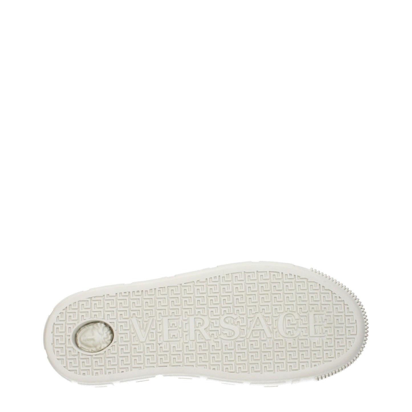 Versace Goldfarbene Stoff-Sneakers