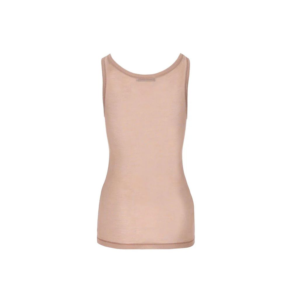 Prada Ärmelloses Logo-Top