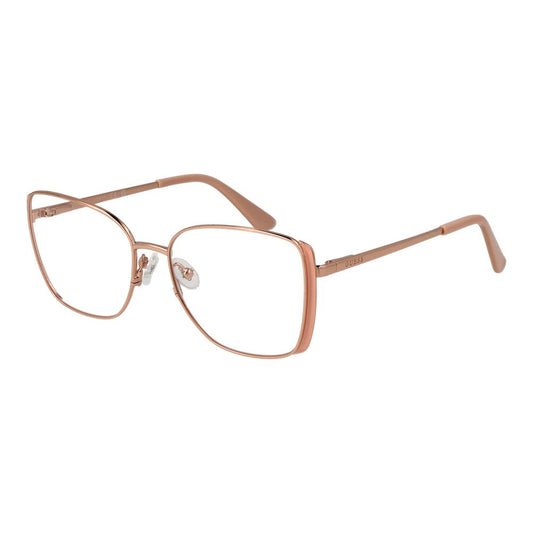 Guess Brille mit roségoldenem Metallrahmen