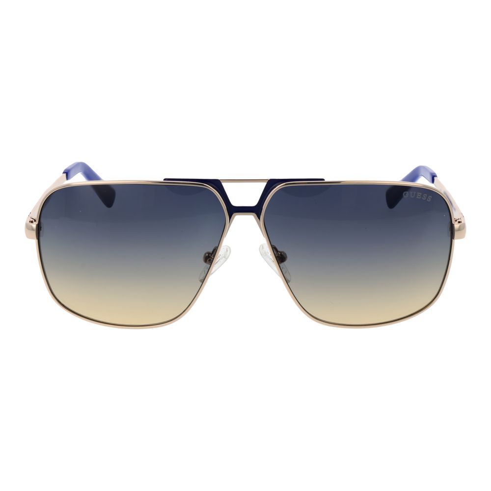 Guess Silberne Männer-Sonnenbrille