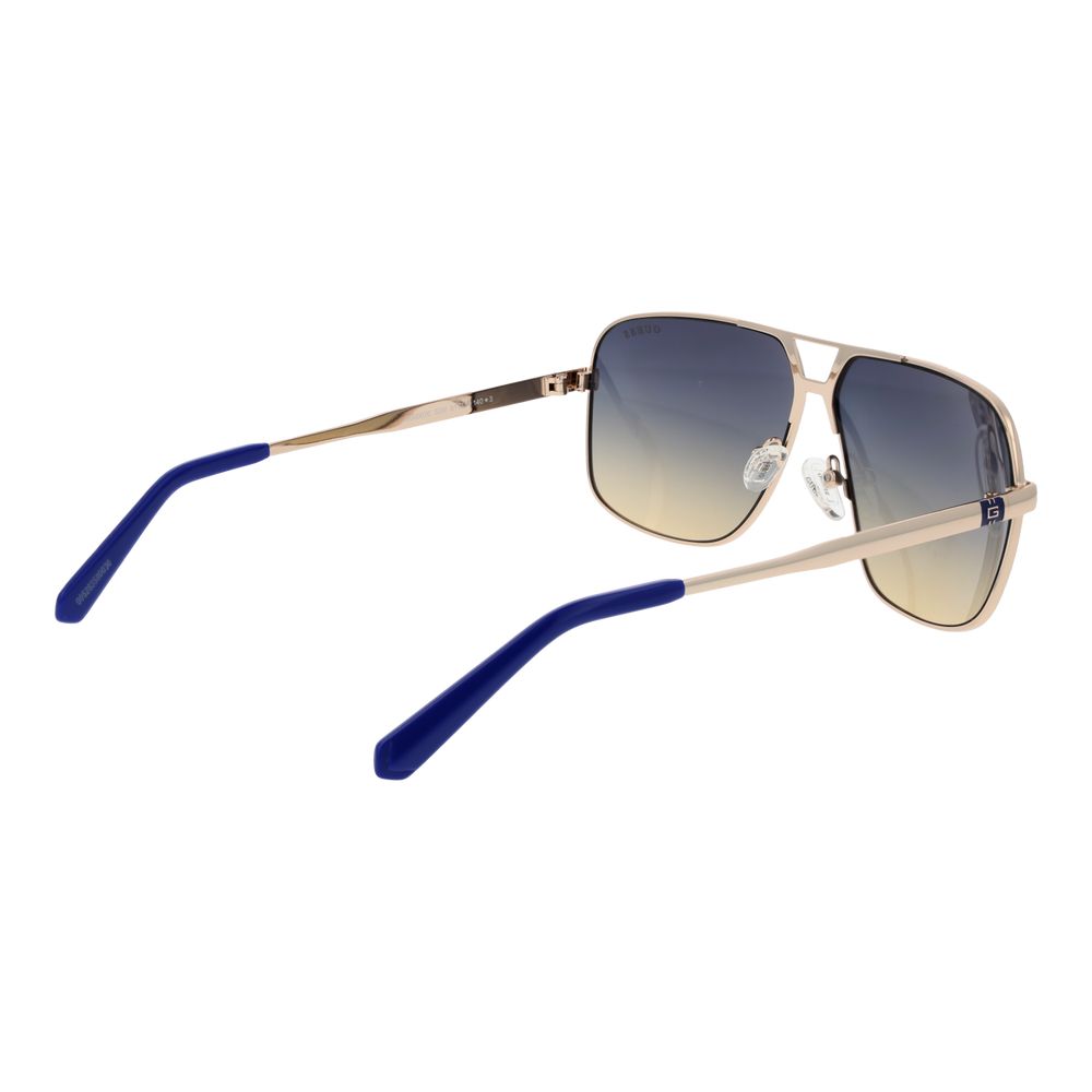 Guess Silberne Männer-Sonnenbrille