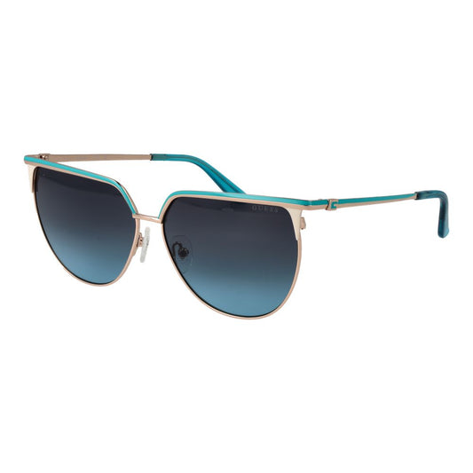 Guess Goldene Metall-Sonnenbrille