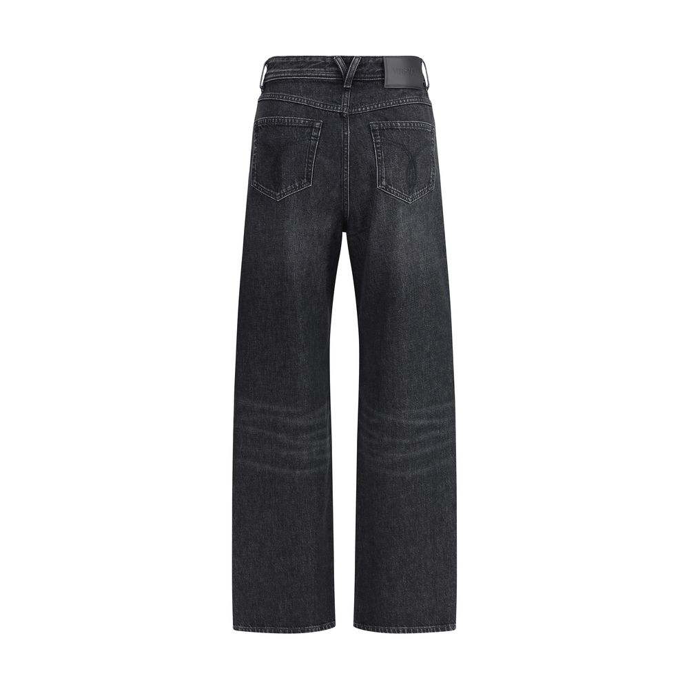 Versace Cut-Out-Detail Jeans