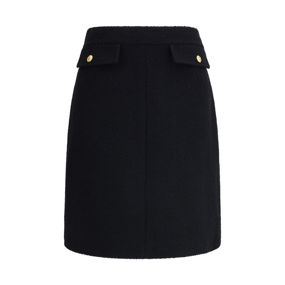Chloé Midirock aus Bouclé-Wolle
