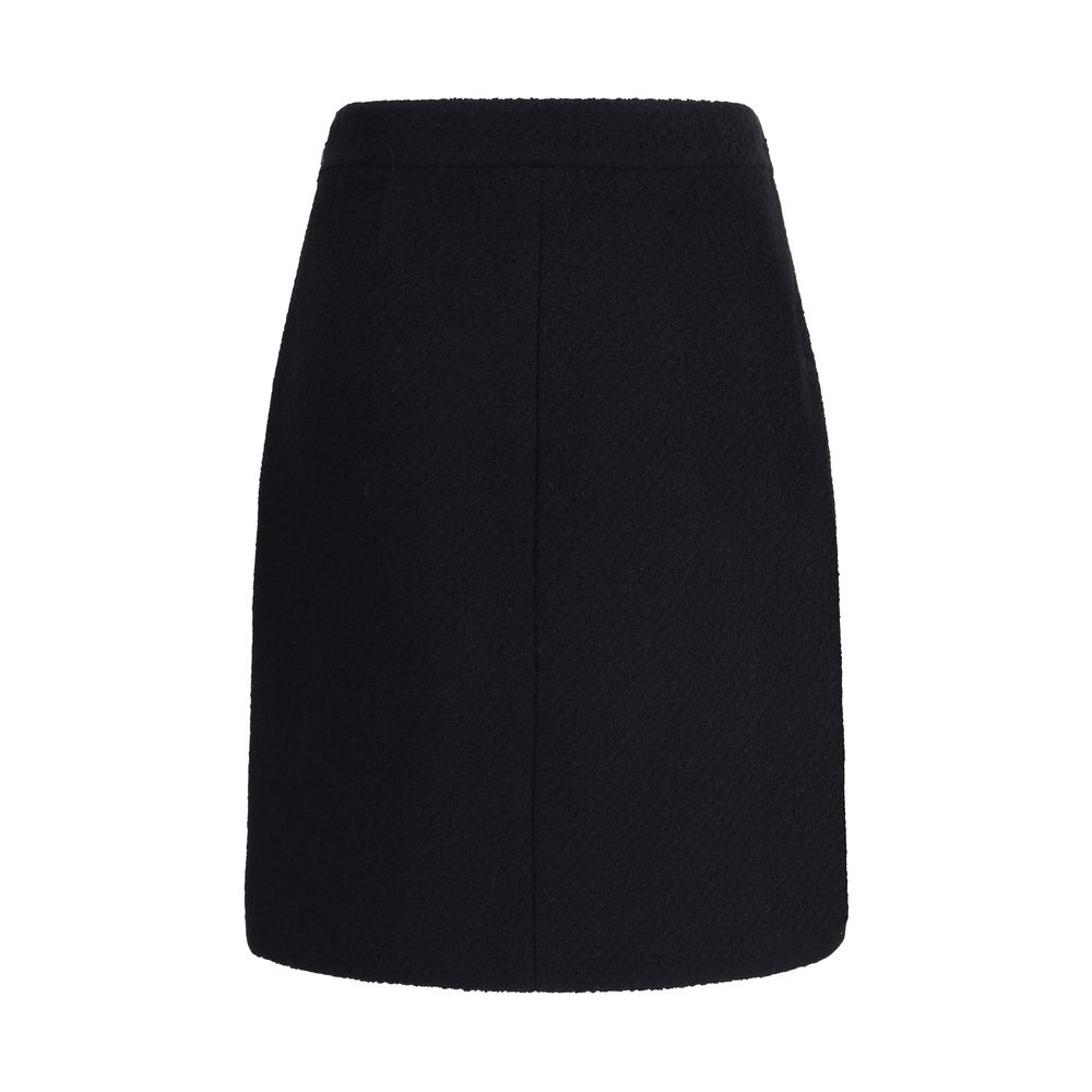 Chloé Midirock aus Bouclé-Wolle