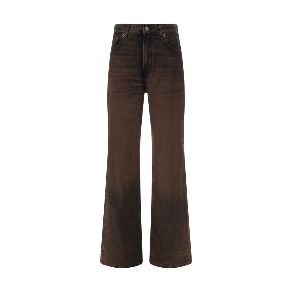 Haikure Jeans mit weitem Bein