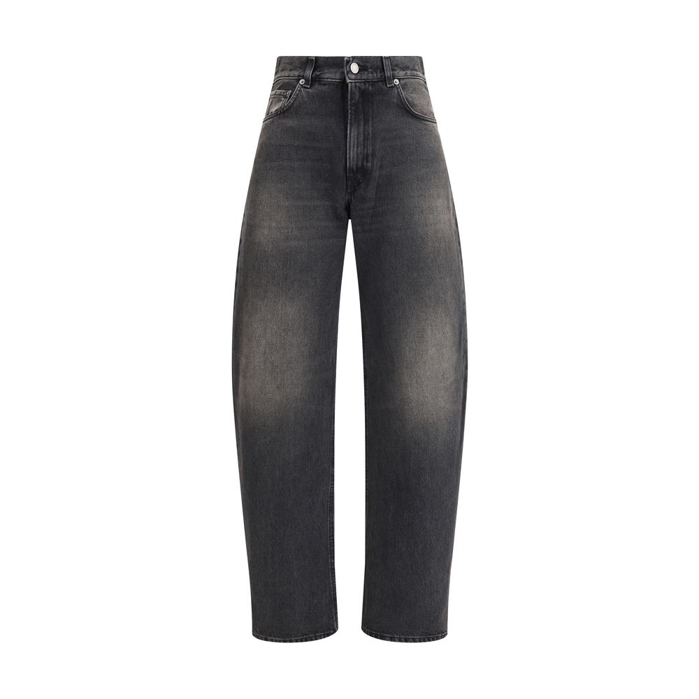 Haikure Jeans mit weitem Bein