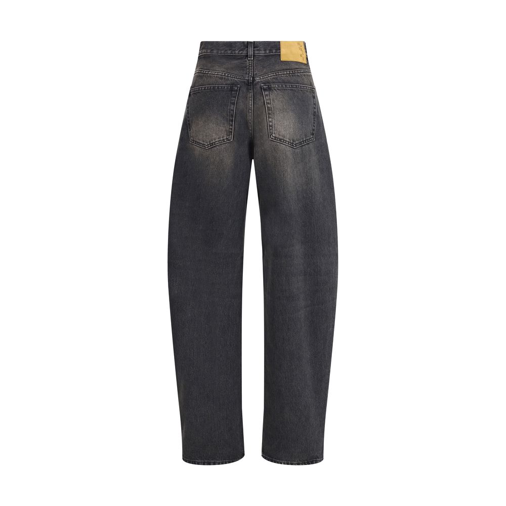 Haikure Jeans mit weitem Bein