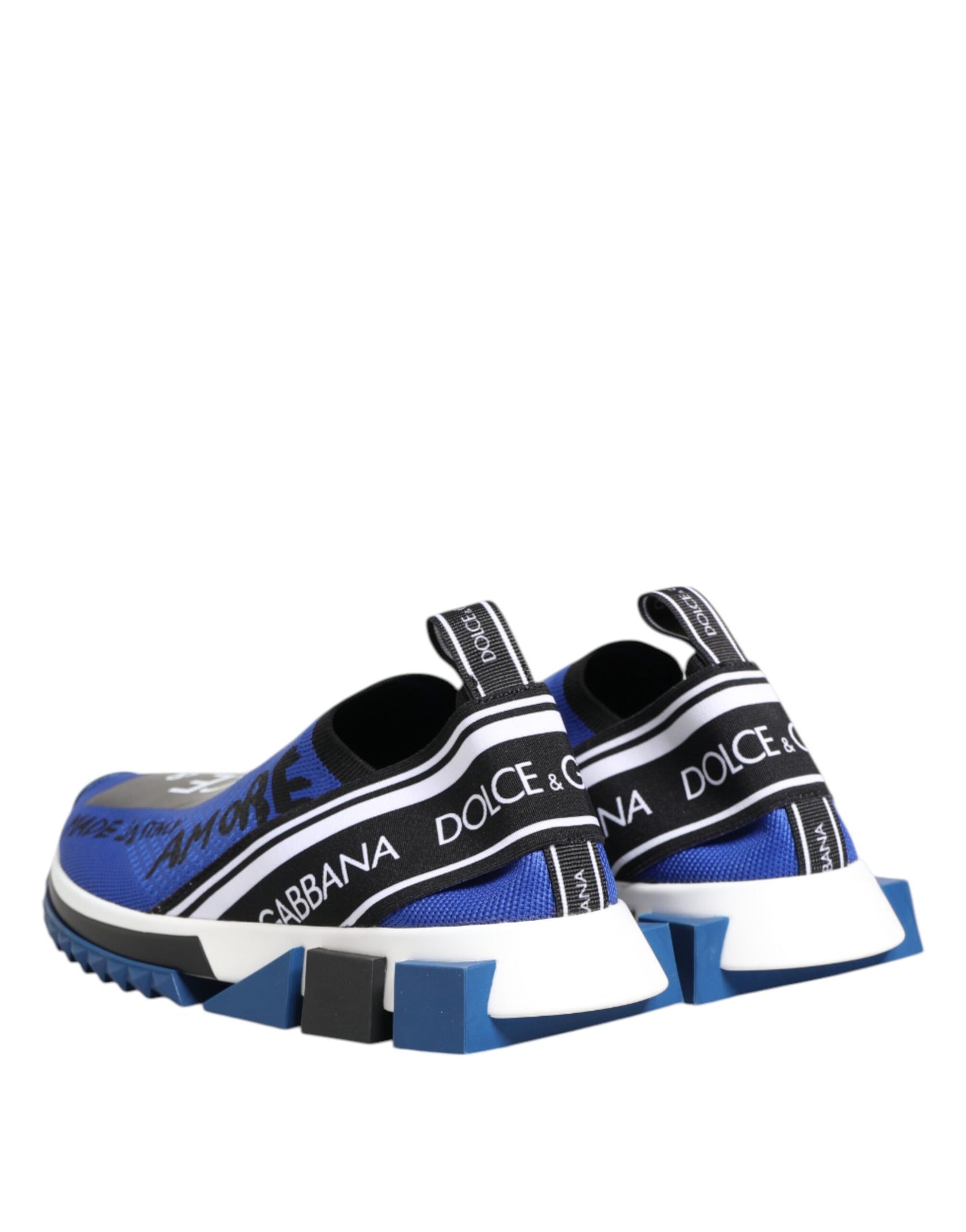 Dolce & Gabbana Blau Logo Low Top Sorrento Turnschuhe Schuhe
