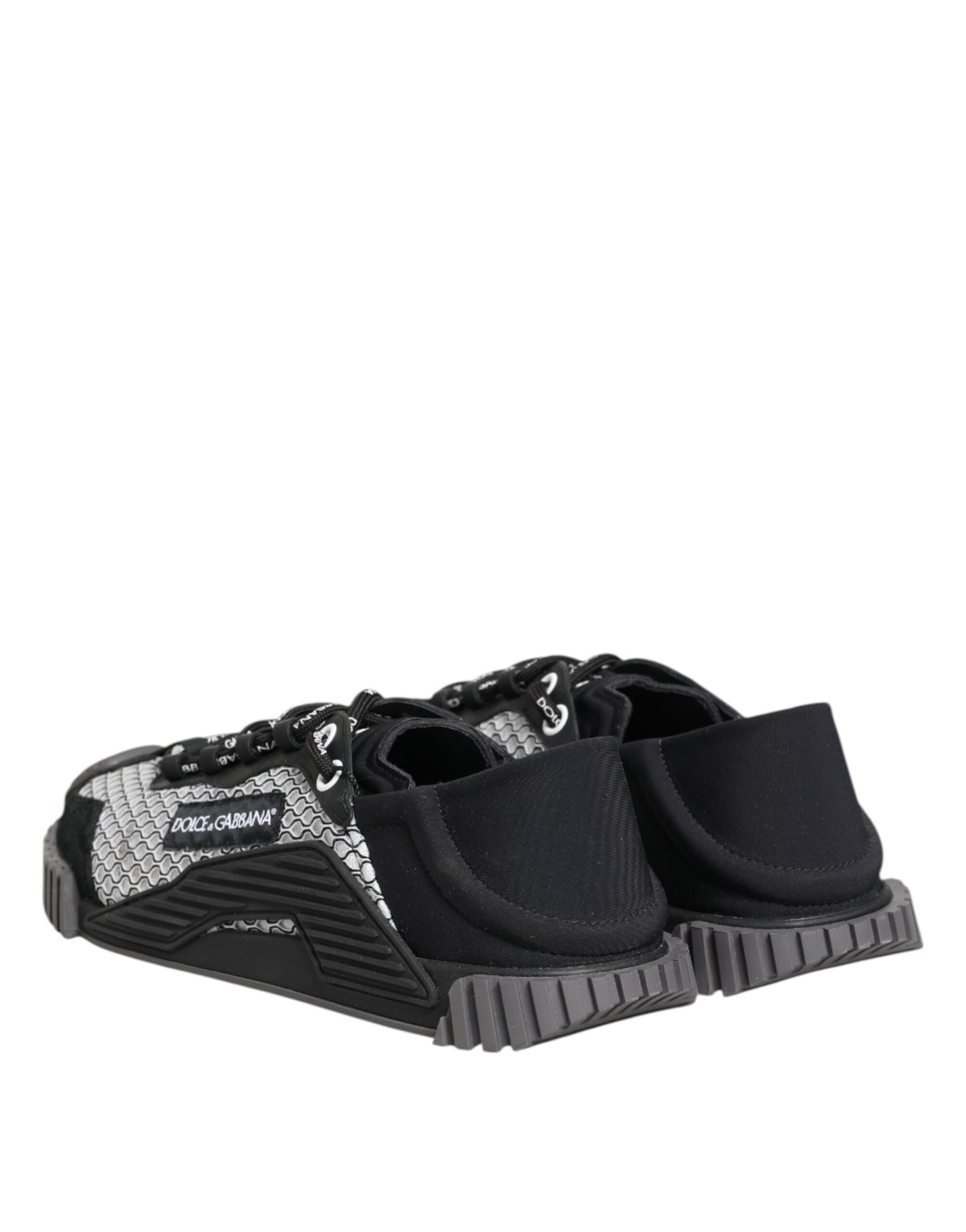 Dolce & Gabbana Multicolor Lace Up Low Top NS1 Turnschuhe Schuhe