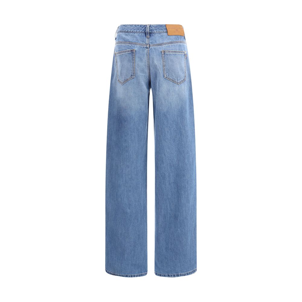 Ermanno Scervino Jeans mit weitem Bein
