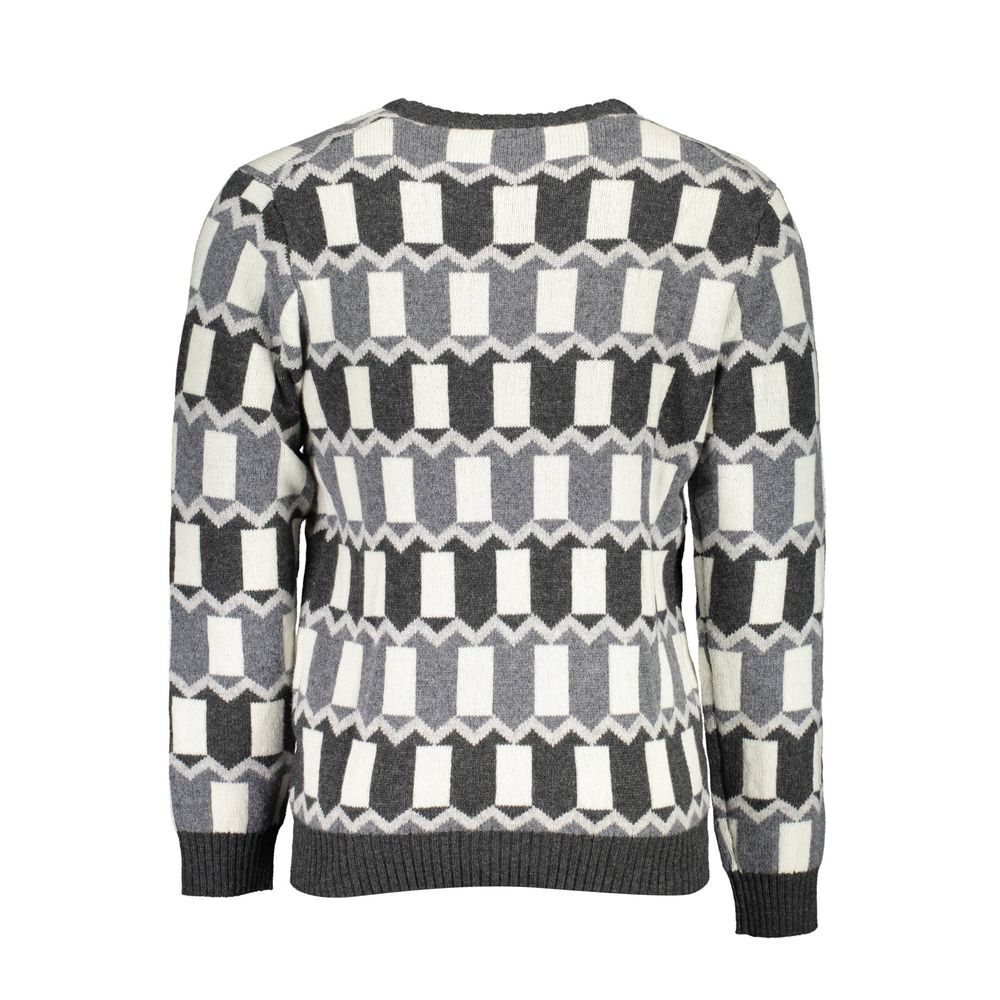 Gant Grauer Pullover aus Wolle
