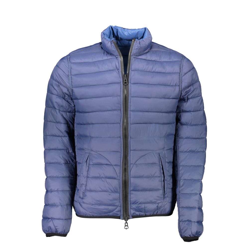 U.S. POLO ASSN. Blaue Nylon Herren Jacke