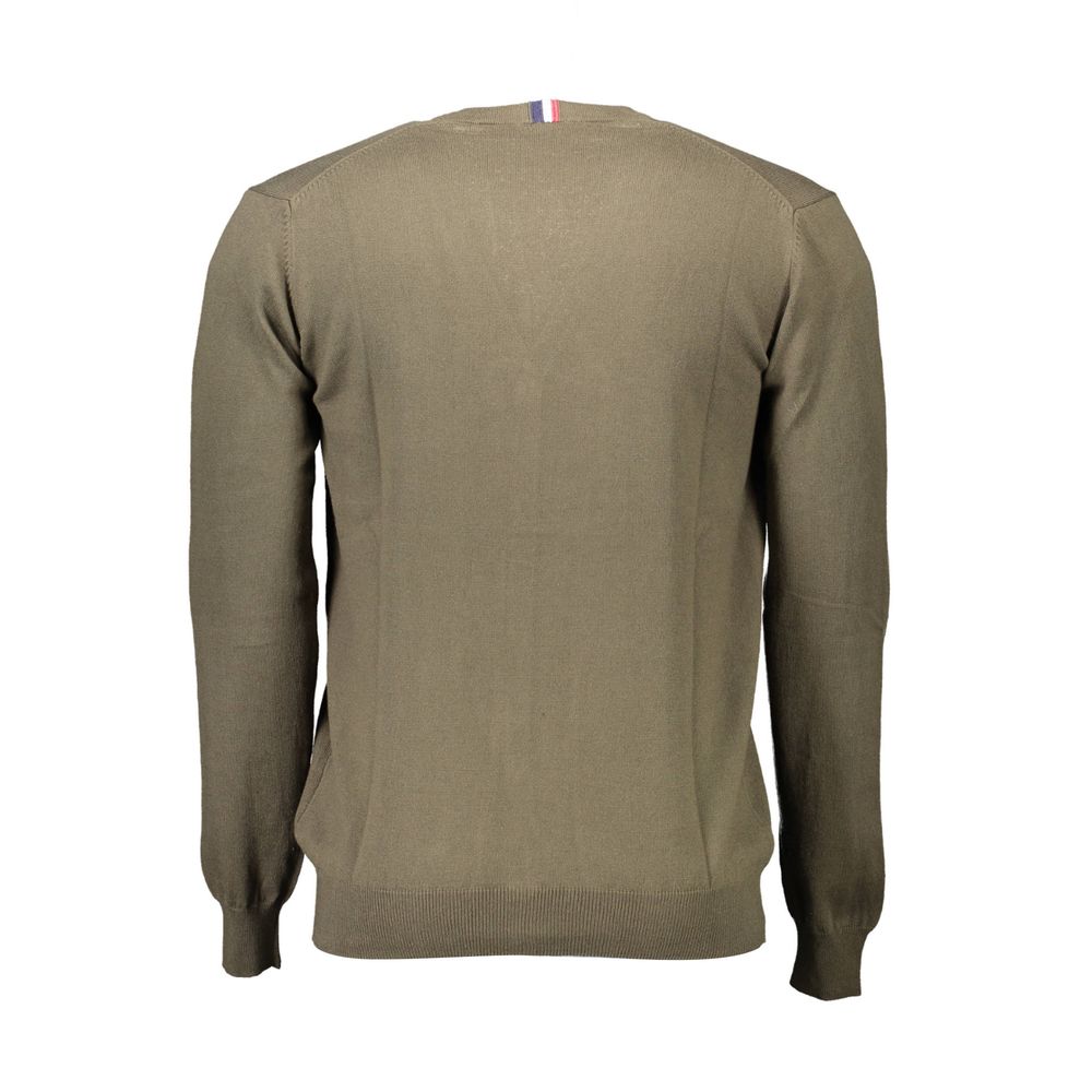 U.S. POLO ASSN. Grüner Baumwollpullover