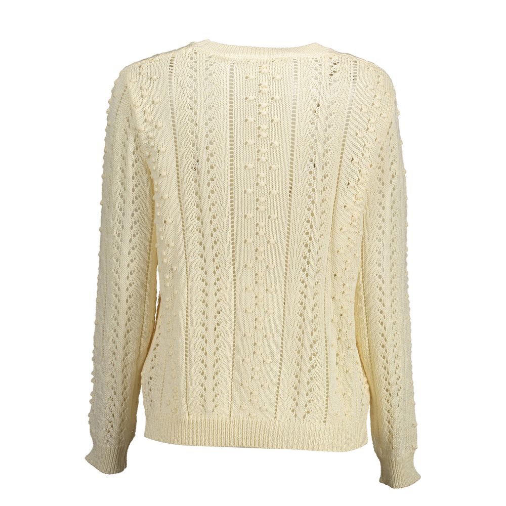 Kocca Weißer Polyester-Pullover