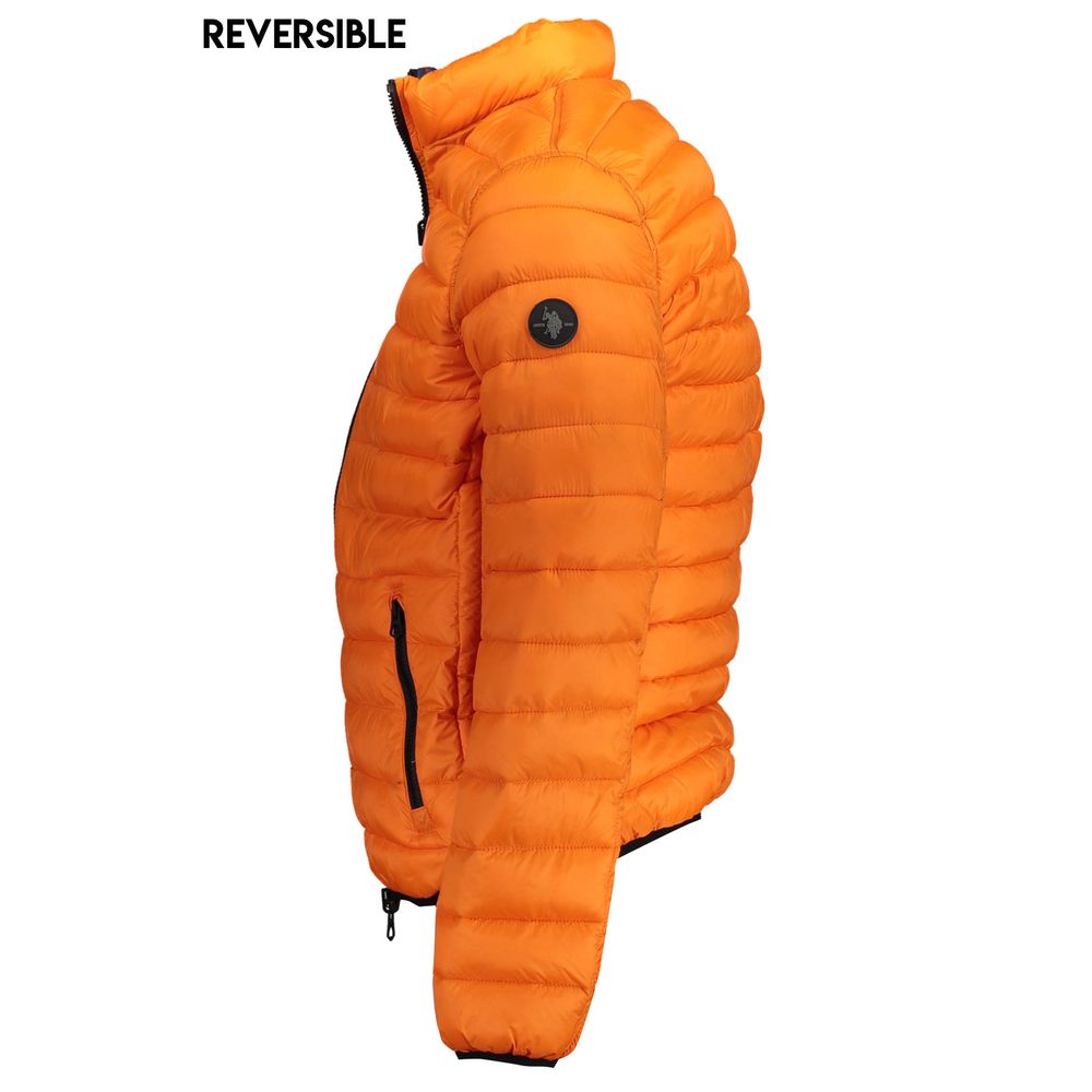 U.S. POLO ASSN. Orange Nylon Jacken & Mantel