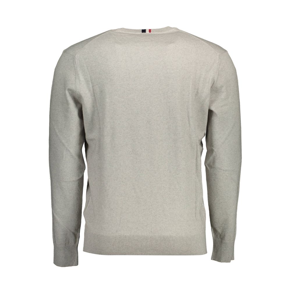 U.S. POLO ASSN. Grauer Baumwollpullover