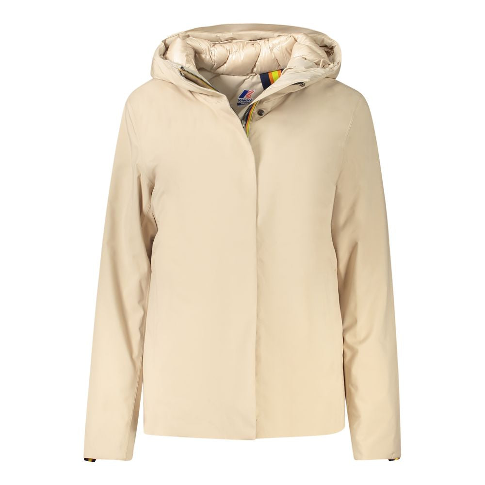 K-WAY Beige Polyester Jacken &