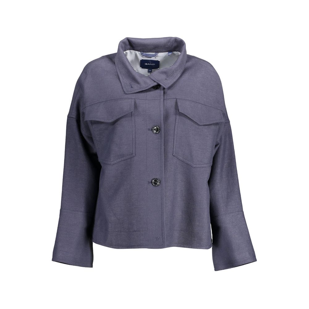 Gant Blaue Baumwolljacken &