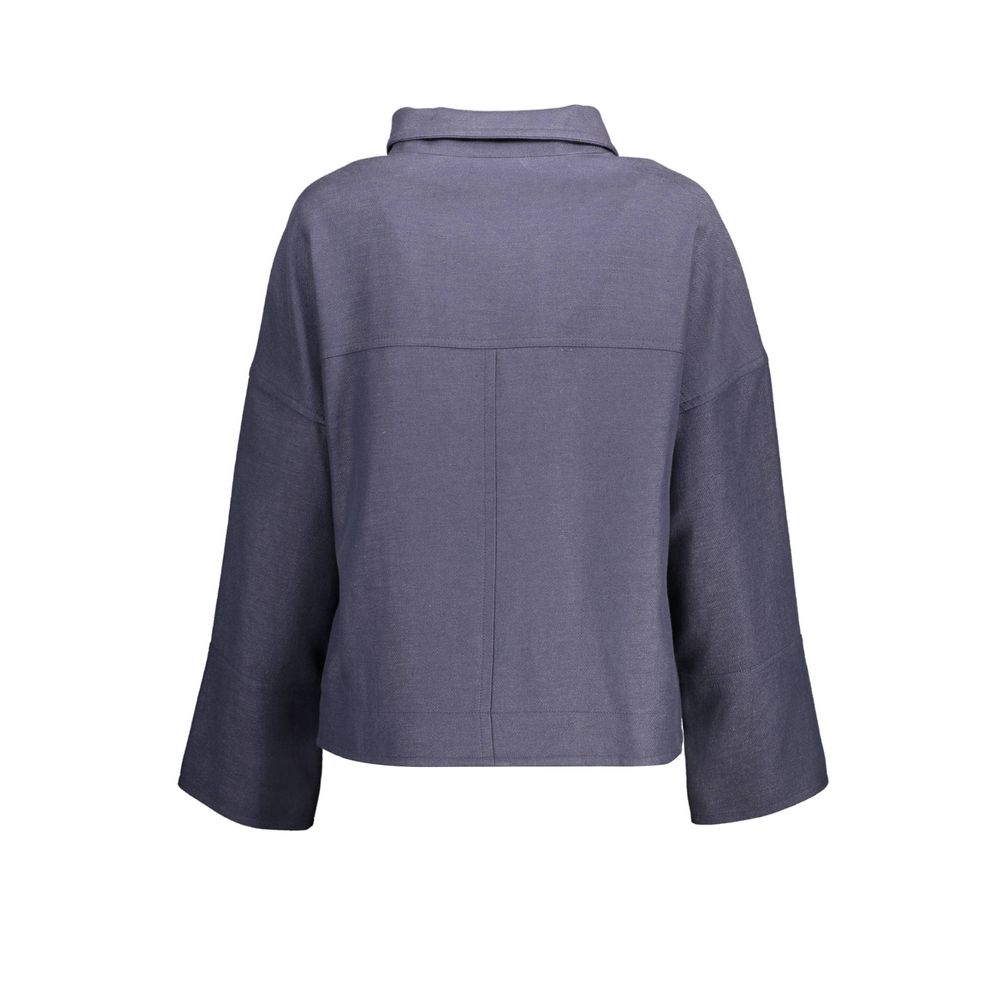 Gant Blaue Baumwolljacken &