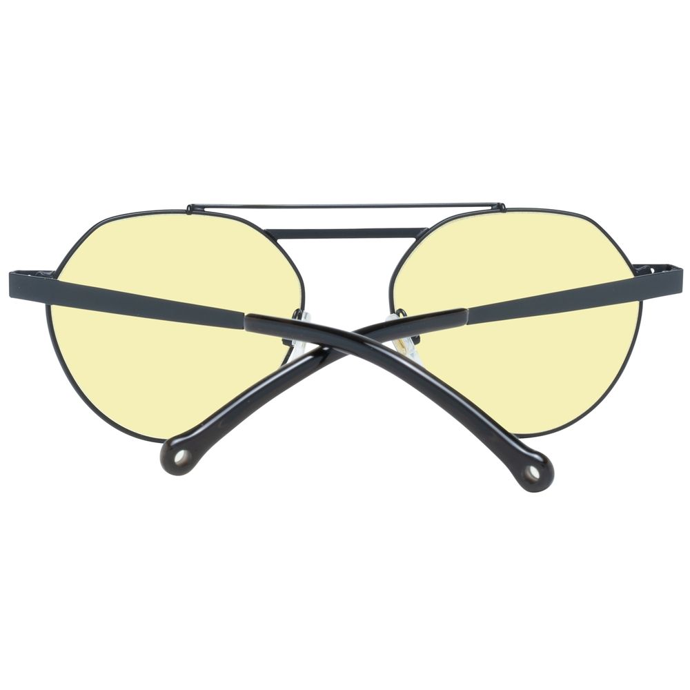 Hally&Son Schwarze Metall-Sonnenbrille