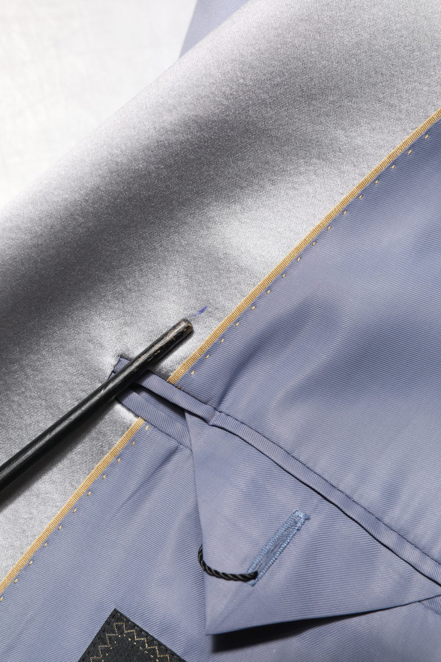 Dolce & Gabbana Grauer einreihiger Herren Anzug Blazer aus Wolle