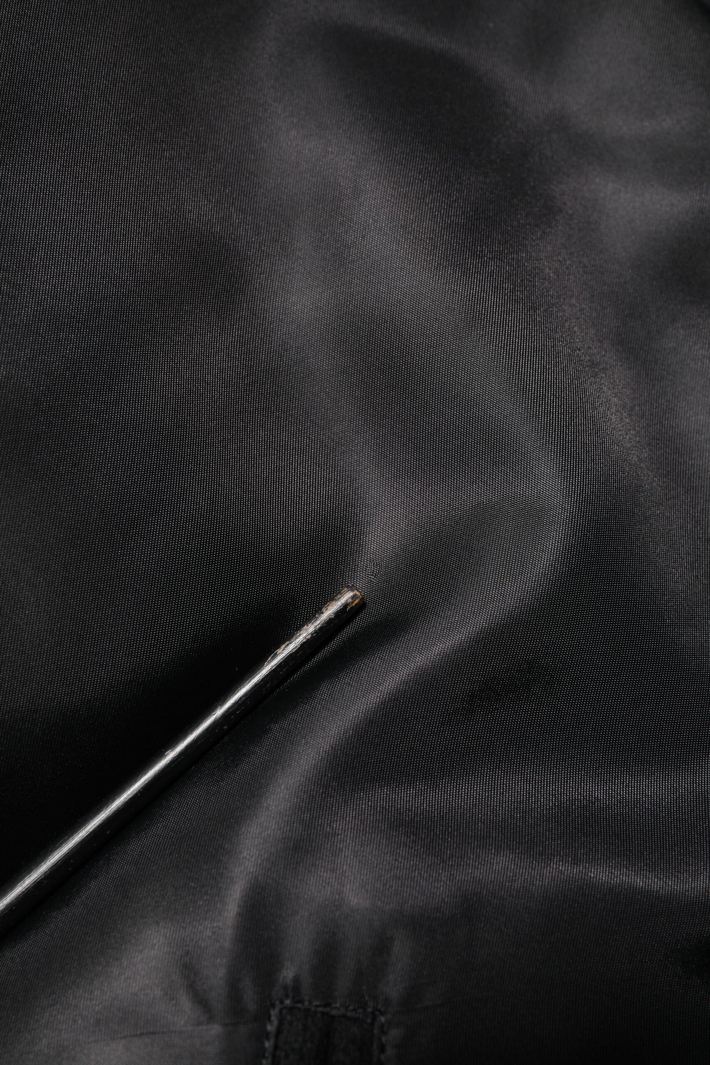 Dolce & Gabbana Schwarze Polyester-Logo-Plakette Bomberjacke