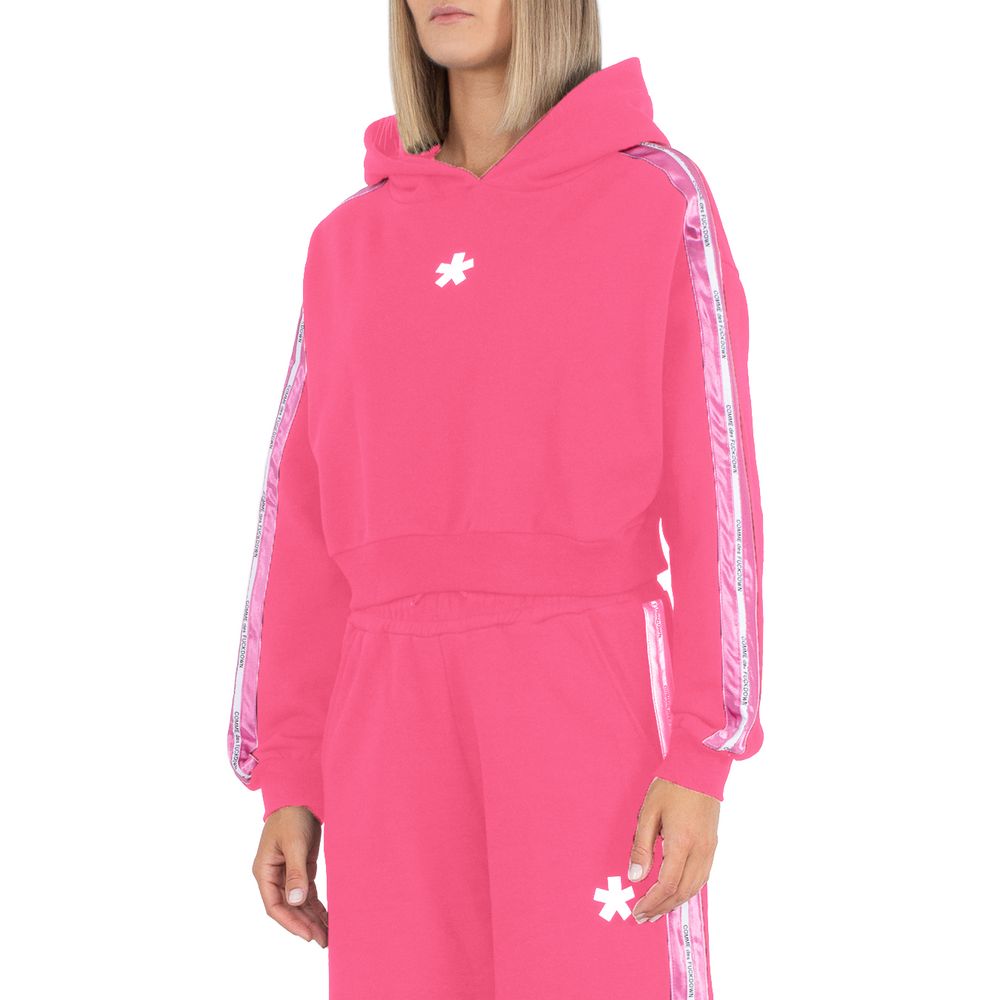 Comme Des Fuckdown Fuchsia Baumwolle Frauen Pullover